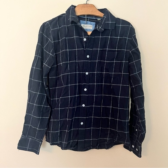 Tallwoods Bruno Milano Other - Tallwoods Bruno Milano Black & White Flannel Shirt